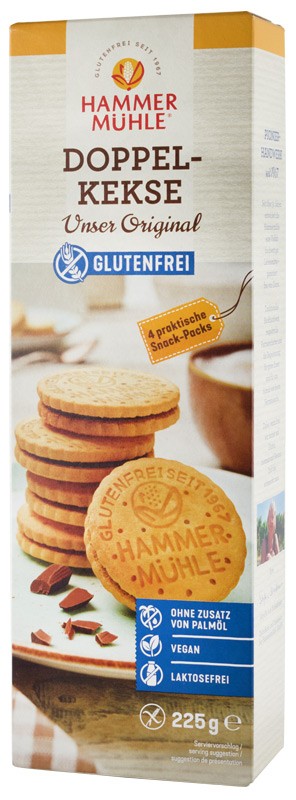 Biscuiti dubli, reteta noastra originala, 225g Hammer Muhle