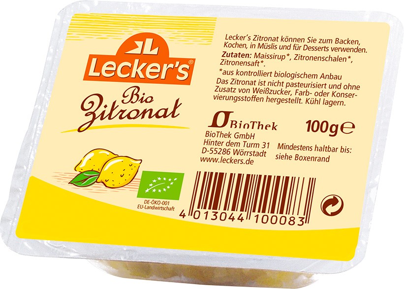 Coaja de lamaie bio, 100g Lecker's