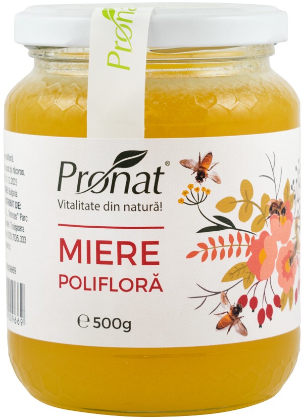 Miere poliflora 500g Pronat