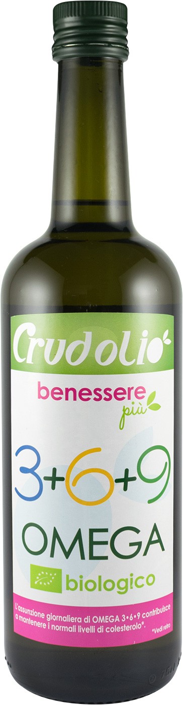 Ulei bio omega 3+6+9, 750ml Crudolio