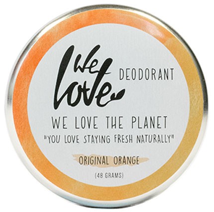 Deodorant crema Original Orange, 48g We Love the Planet