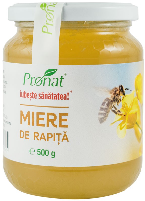 Miere de rapita, 500g Pronat