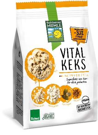 Biscuiti Bio Vital din ovaz cu seminte, 150g Bohlsener Muhle