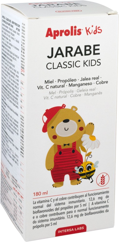 Classic Kids Sirop pentru copii, cu propolis si plante 180ml Aprolis