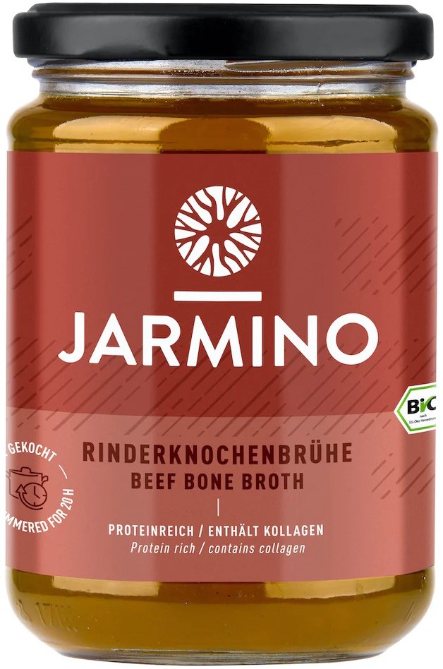 Supa bio din oase de vita, 350ml Jarmino