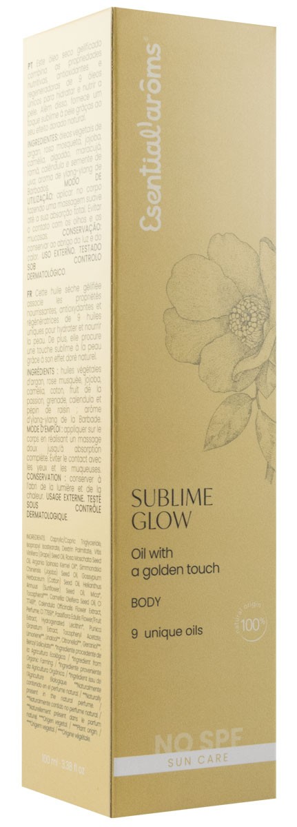 Ulei bio de corp Sublime Glow, 100ml Esentialaroms