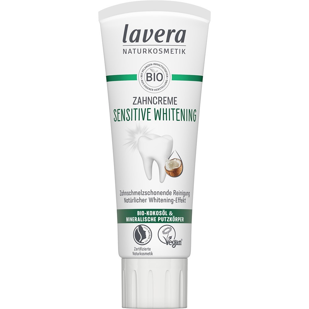 Pasta de dinti bio cu efect de albire, 75ml Lavera