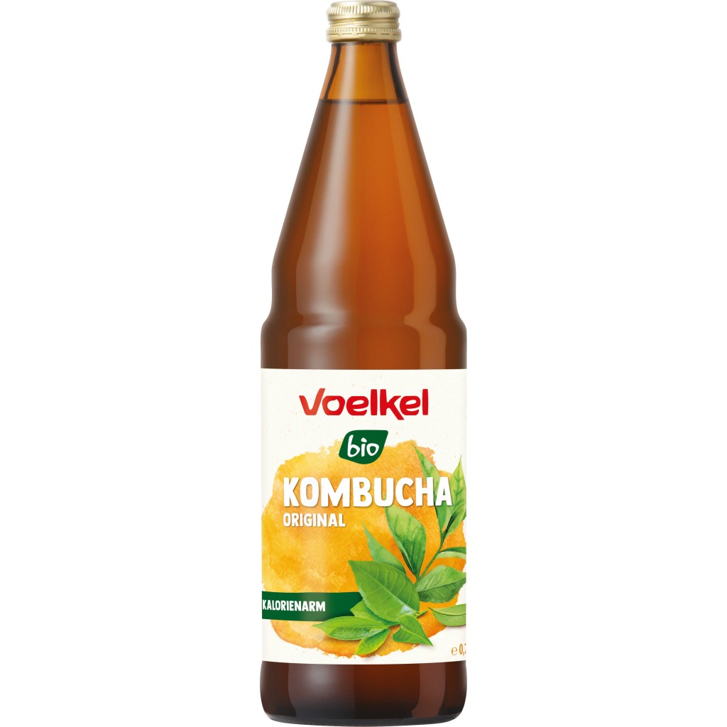 Bautura acidulata bio pe baza de kombucha, 750ml Voelkel