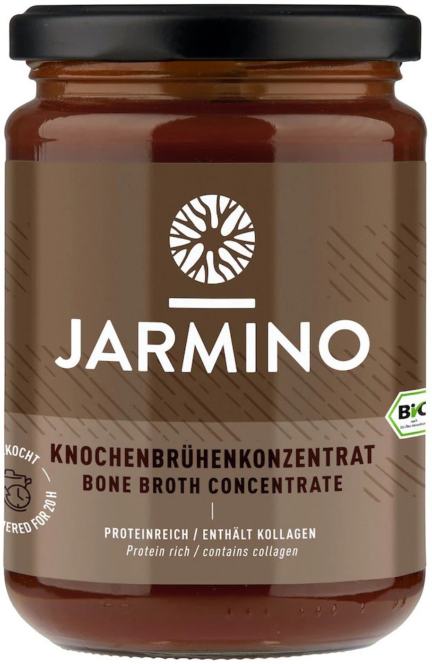 Supa bio concentrata din oase de vita, 220g Jarmino