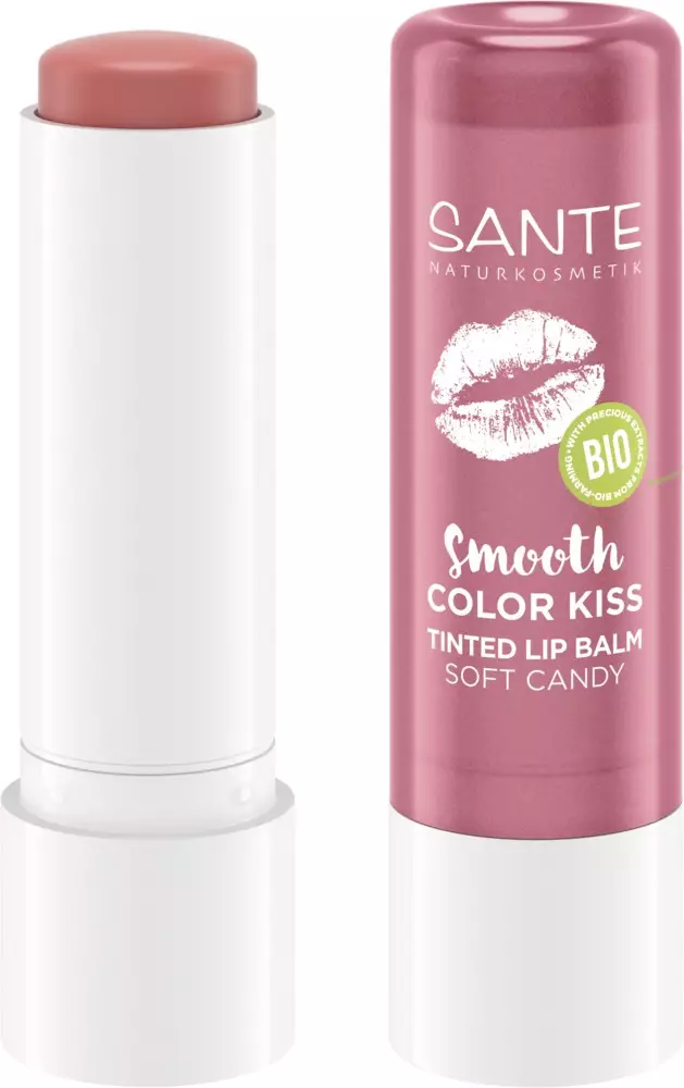 Balsam bio de buze Soft Candy Sante