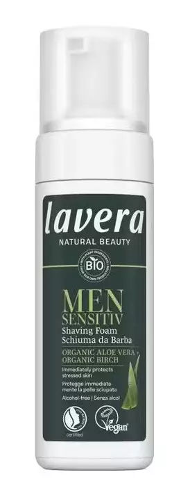 Spuma de ras bio cu aloe vera si mesteacan, 150ml Lavera