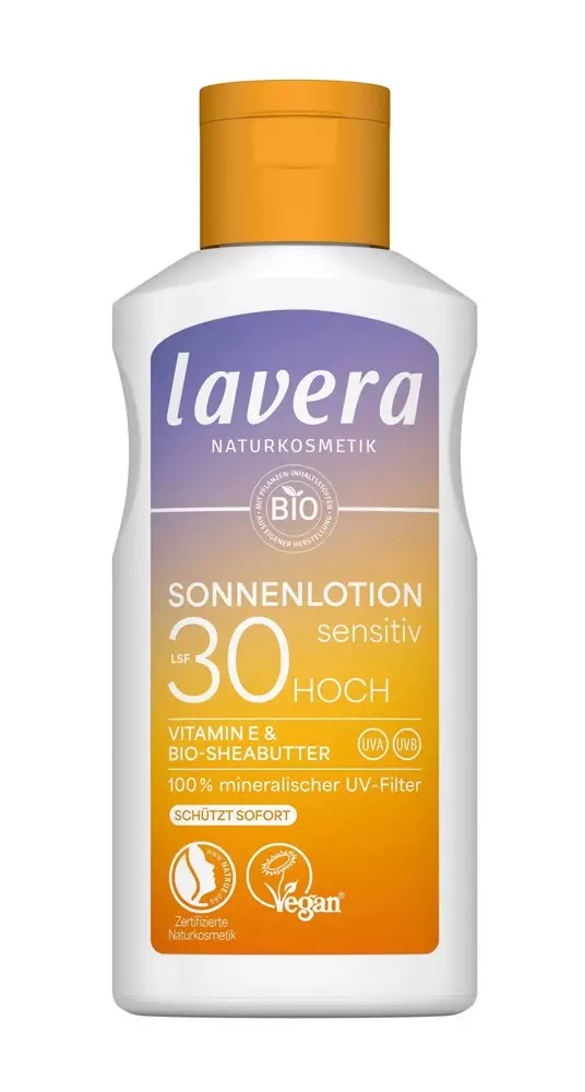 Lotiune bio pentru protectie solara FPS 30, 100ml Lavera