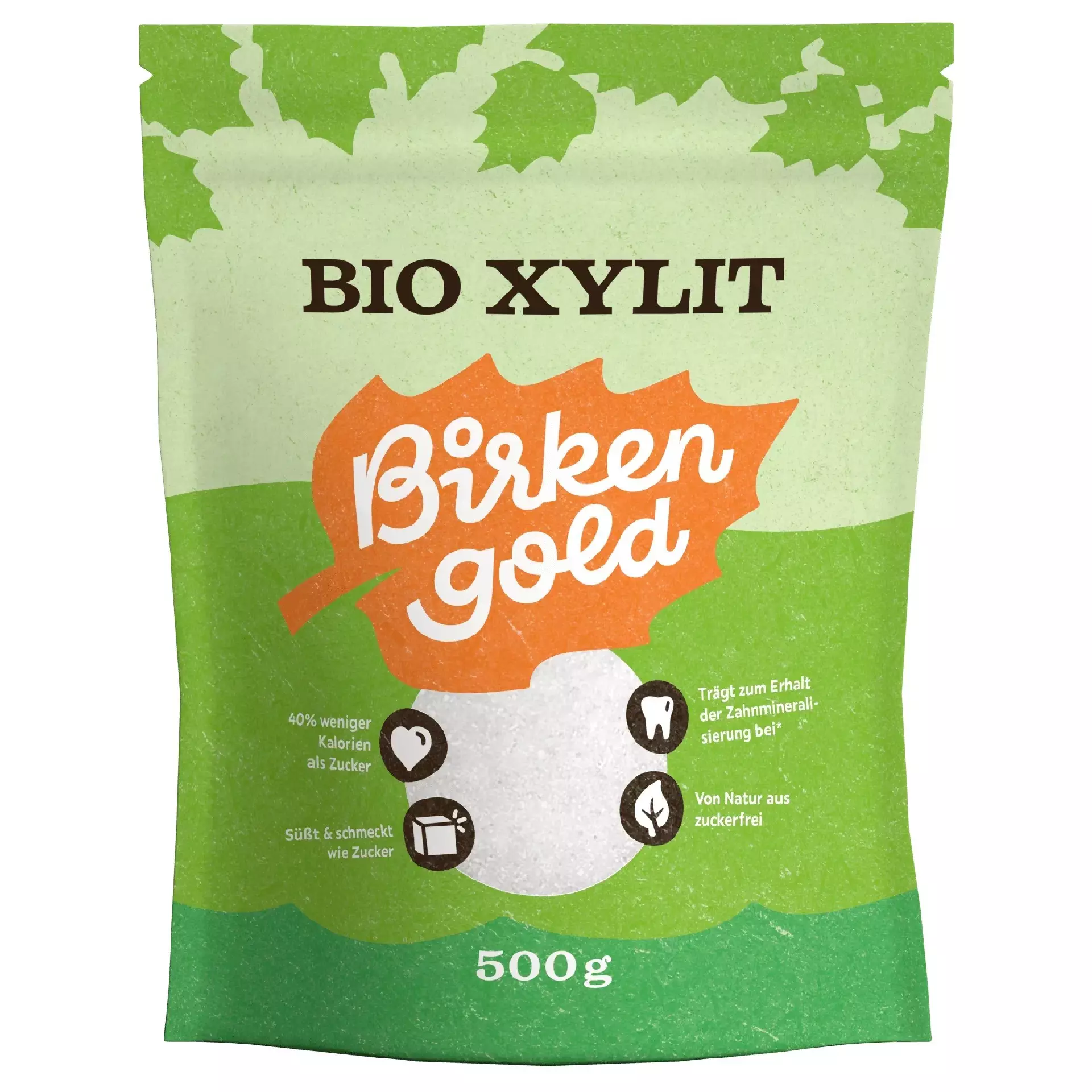 Indulcitor 100% xylitol bio, 500g Birkengold