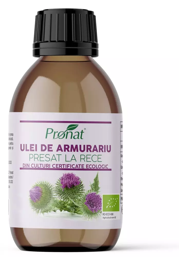Ulei bio de armurariu, presat la rece, 100ml Pronat