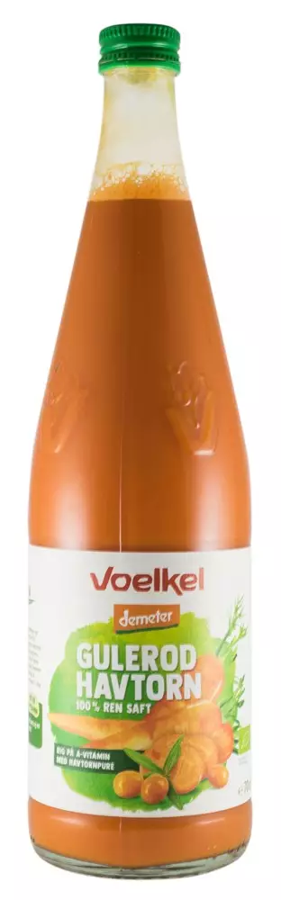 Suc bio si demeter de morcovi si catina 700ml Voelkel