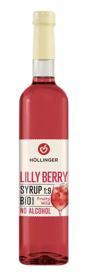 Sirop bio de fructe de padure 1:9 Lilly Berry, 500ml Hollinger