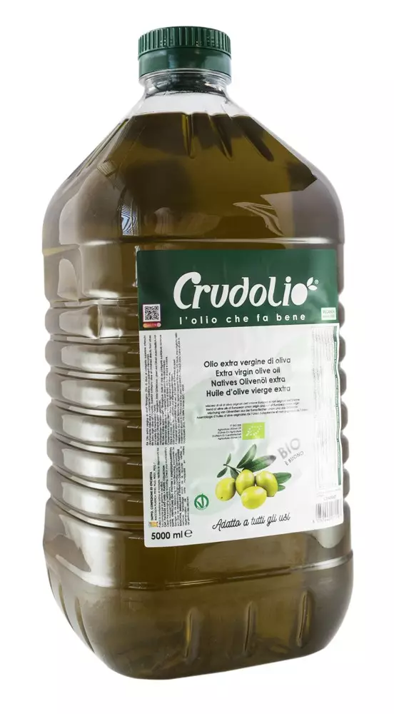 Ulei bio de masline extravirgin, 5L Crudolio