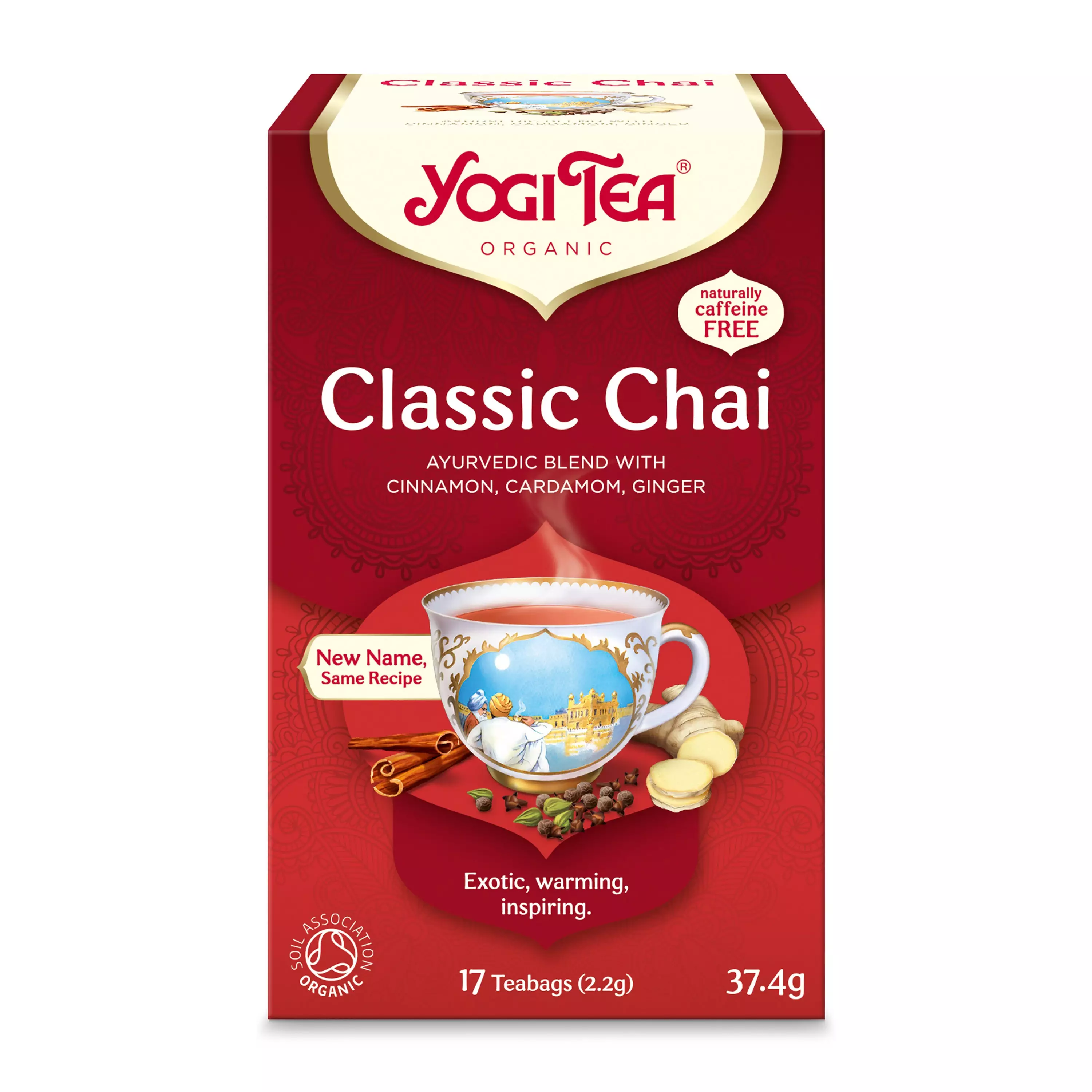 Ceai bio Classic, 17 pliculete 37.4g Yogi Tea