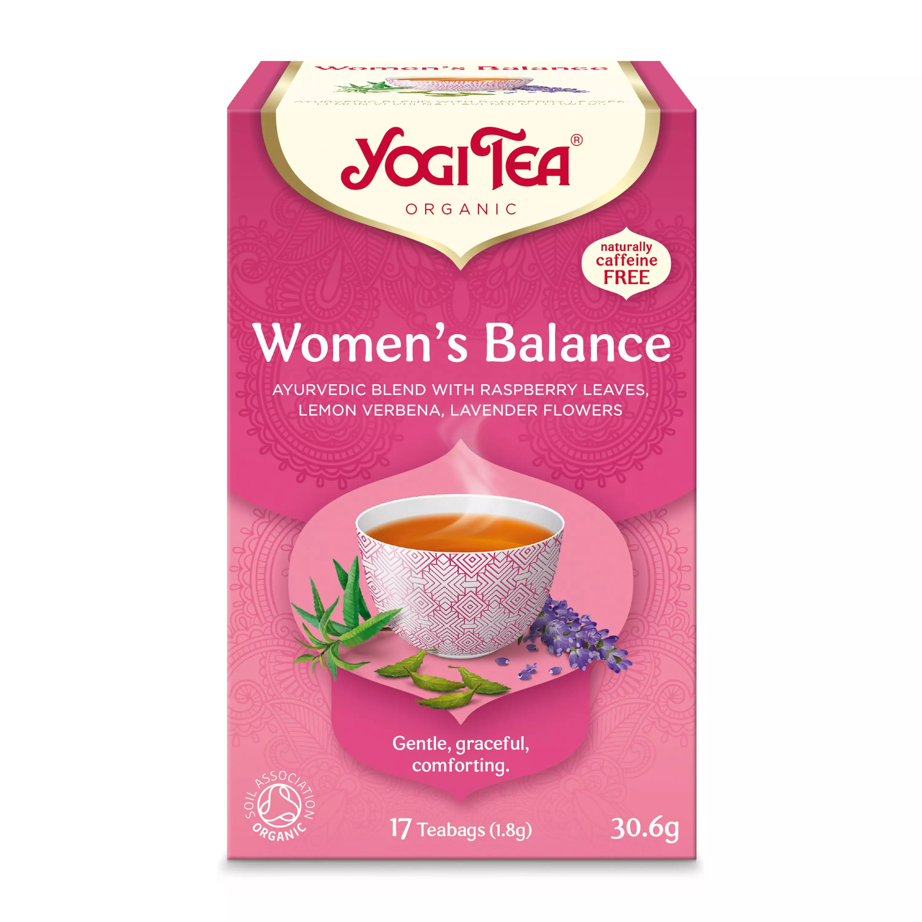 Ceai bio Echilibrul Femeilor, 17 pliculete x 1.8g (30.6g) Yogi Tea