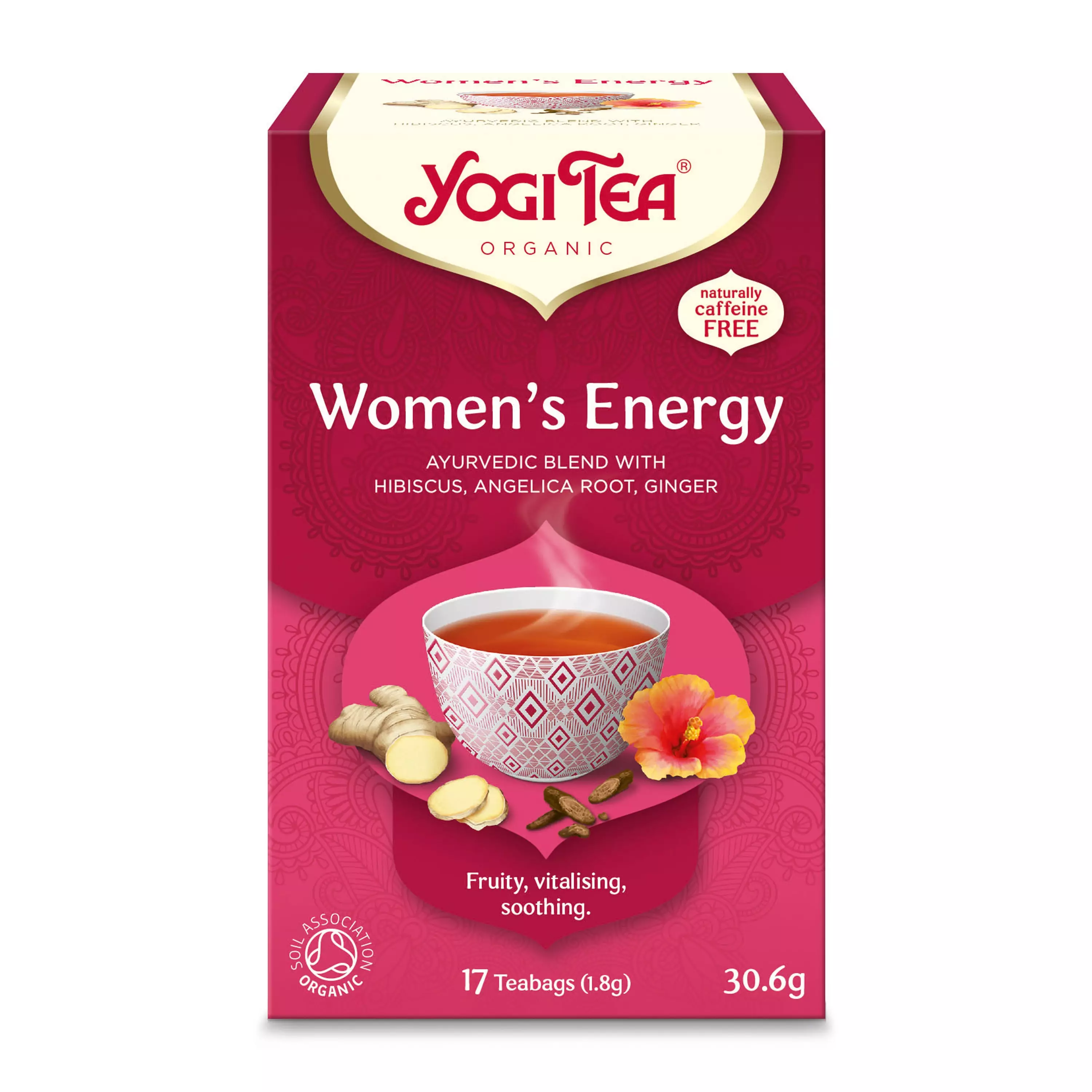Ceai bio Energie pentru Femei, 17 pliculete x 1.8g, (30.6g) Yogi Tea