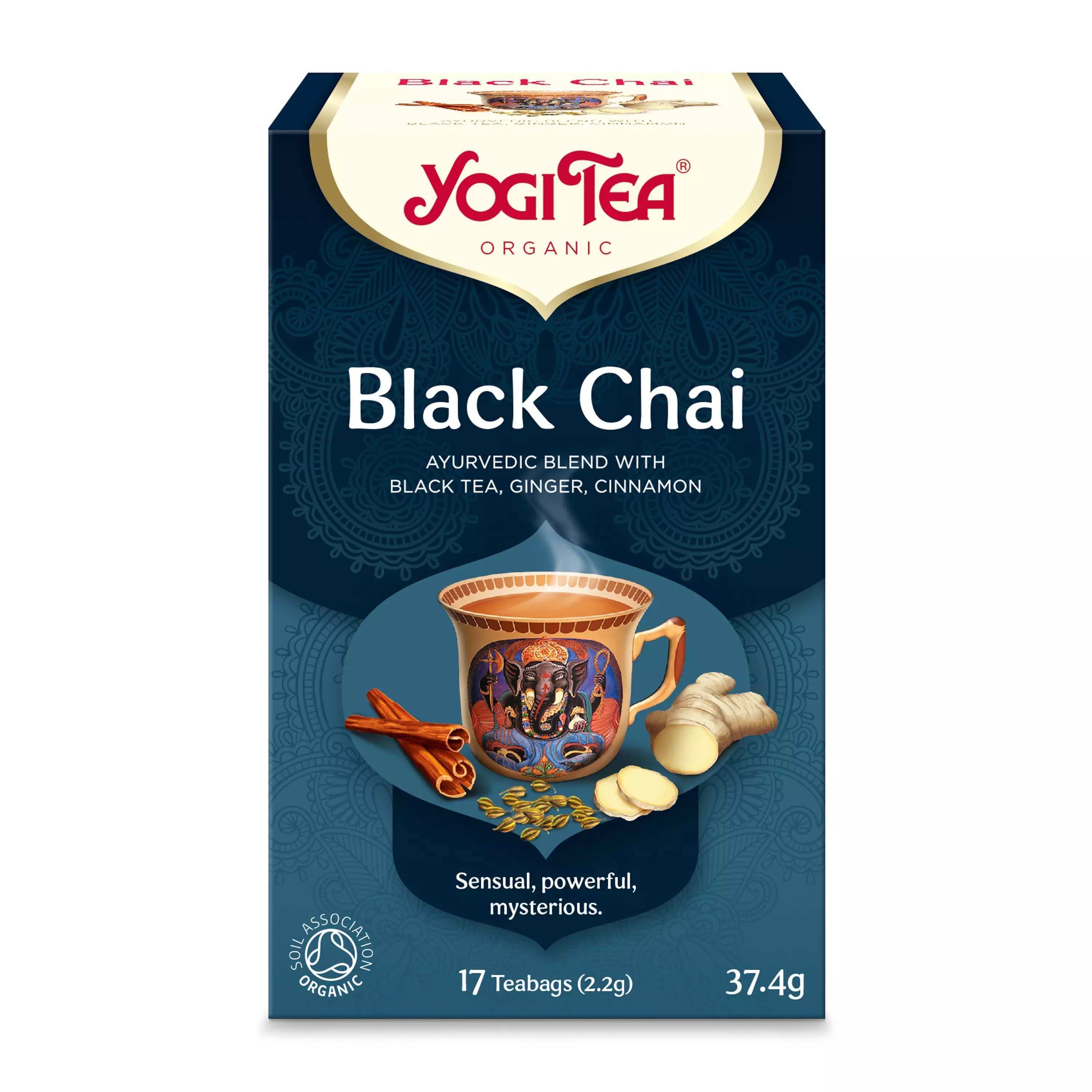 Ceai bio Negru, 17 pliculete x 2.2g (37.4g) Yogi Tea