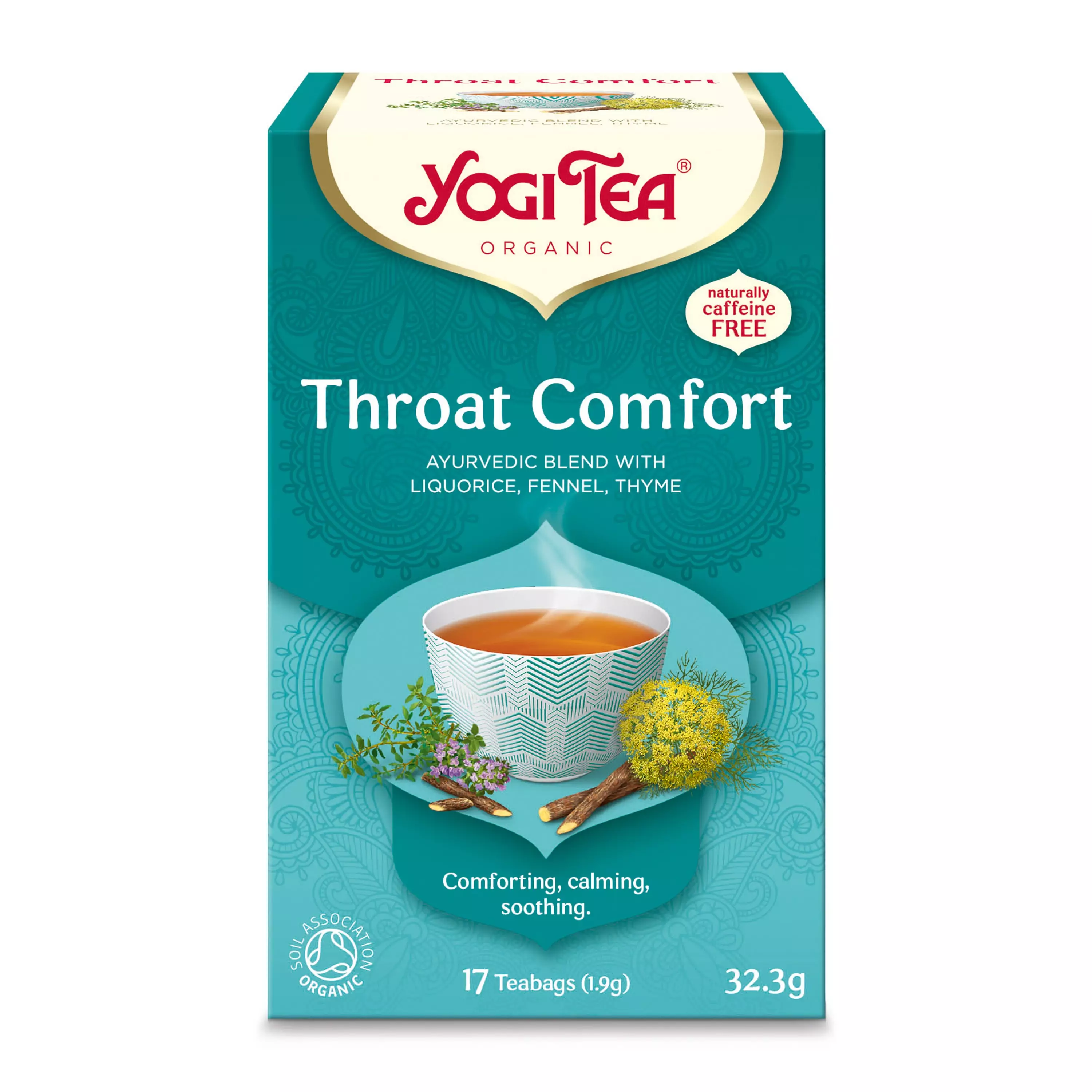 Ceai bio Respira Sanatos, 17 pliculete 32.3g Yogi Tea