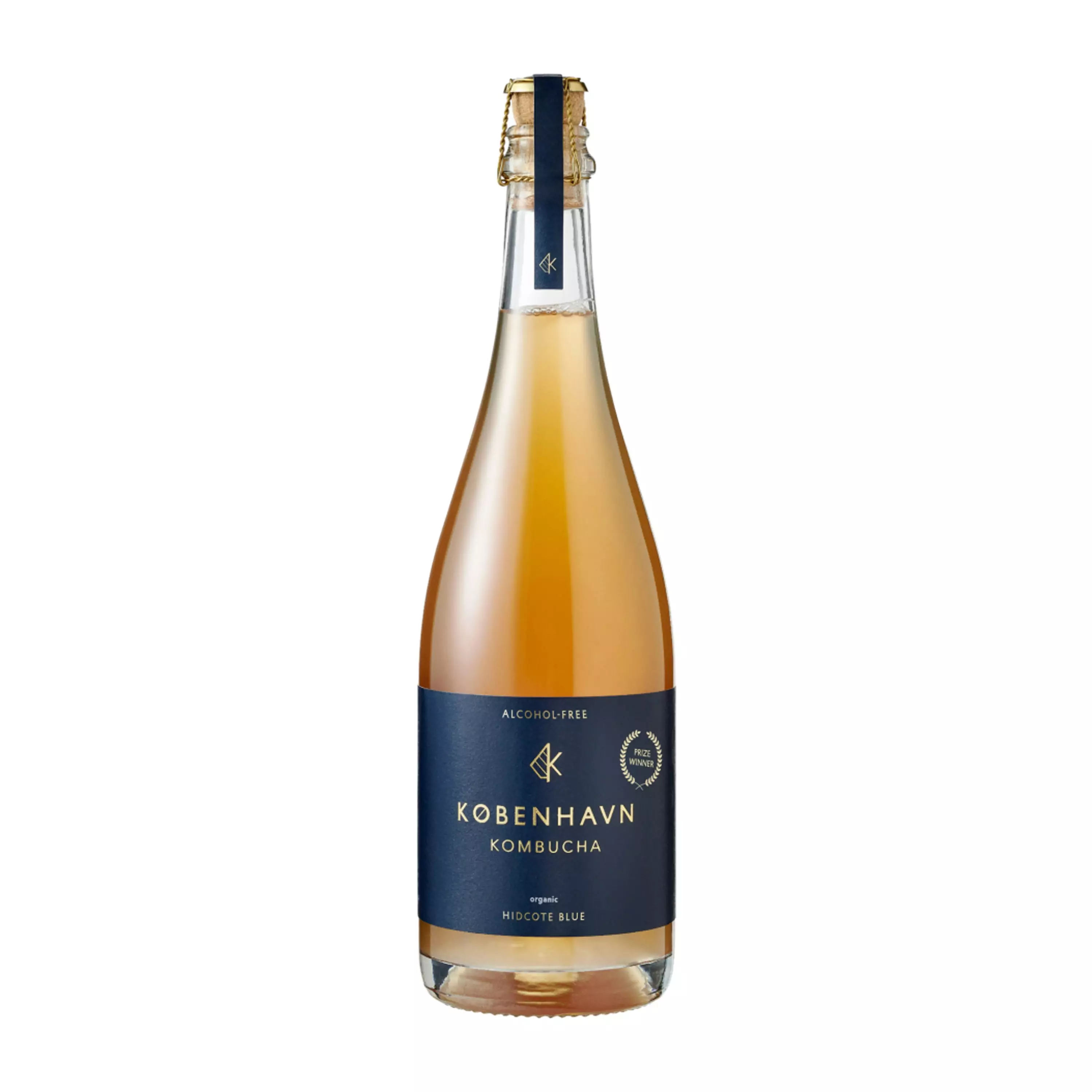Copenhaga Kombucha Hidcote Blue, 750ml BIO, Fara Alcool