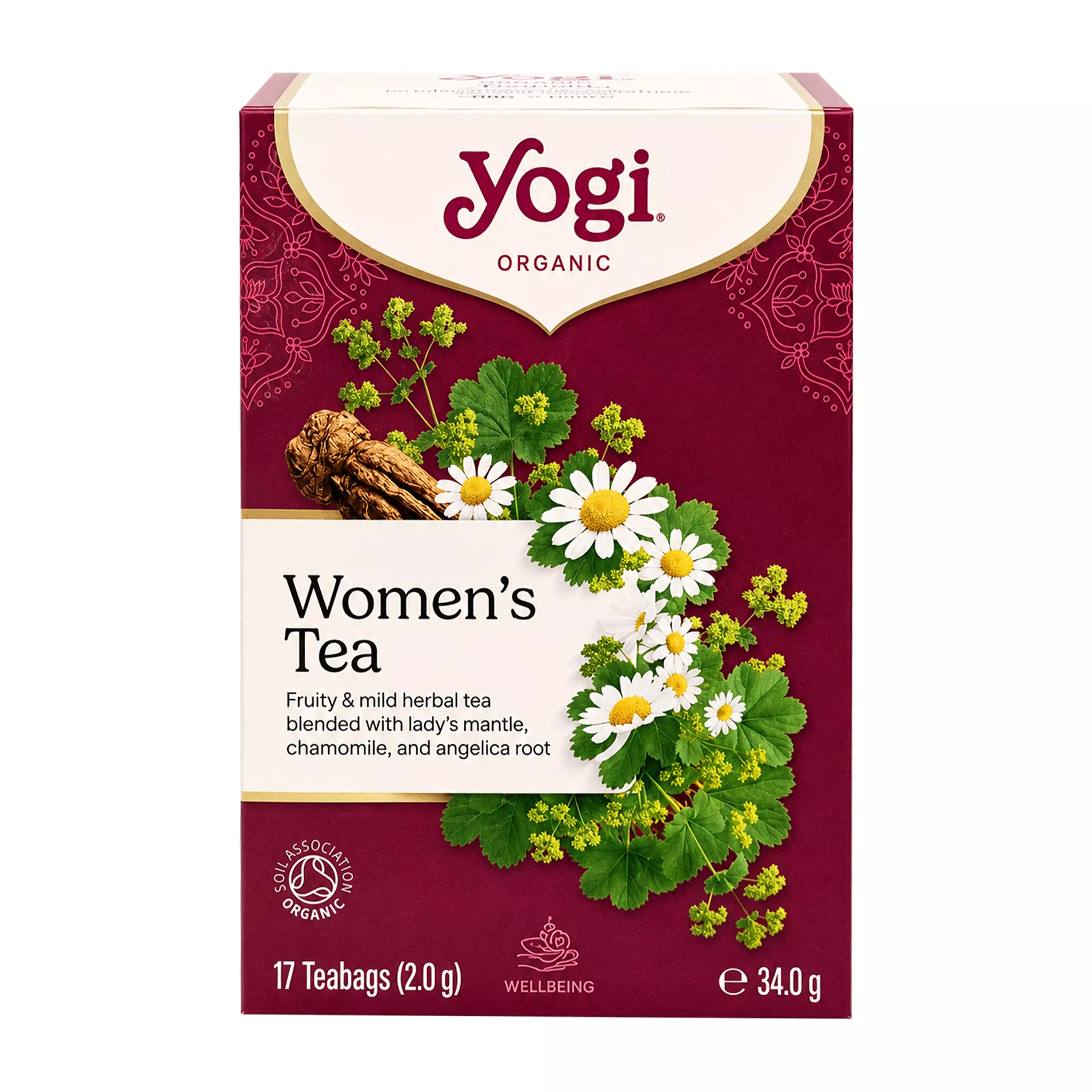 Ceai bio pentru femei, 17 pliculete 34,0g Yogi Tea
