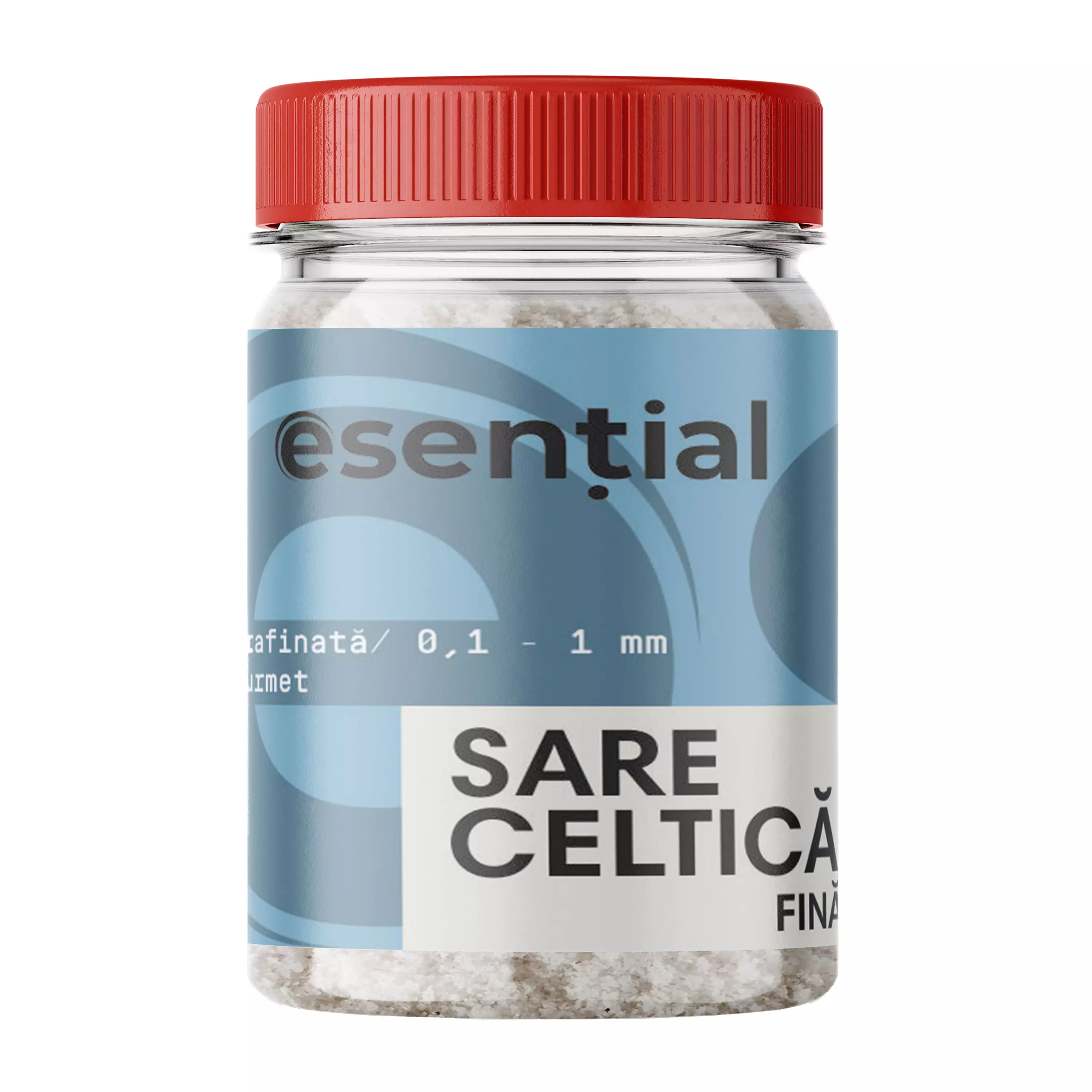 Sare celtica fina, nerafinată, neiodata, 230g Esential