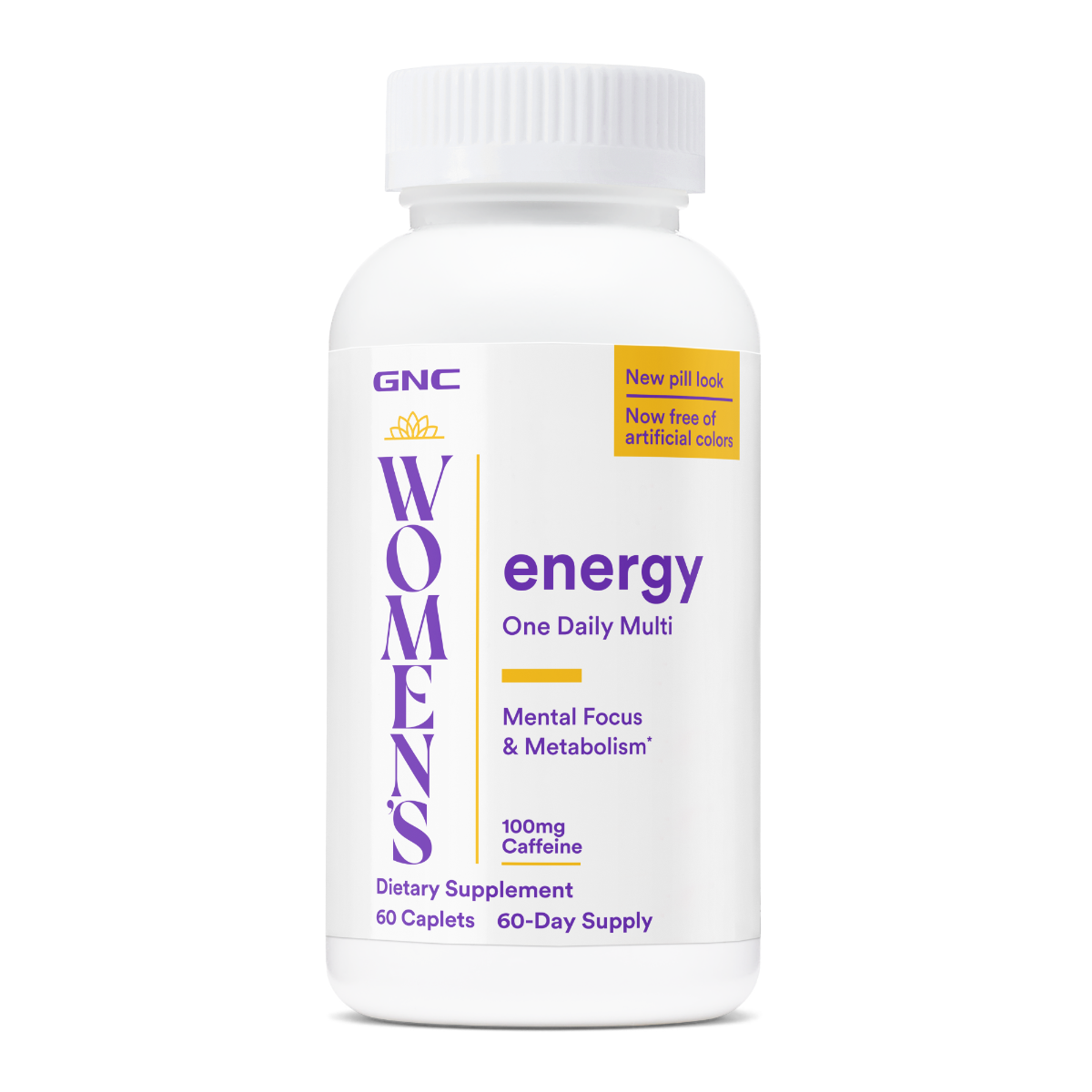 Multivitamine pentru Femei Energie si Metabolism Women`s One Daily Multivitamin Energy, 60 tablete, GNC