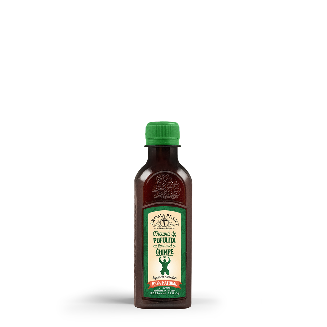 Tinctura de pufulita cu flori mici si ghimpe, 200ml, Aroma Plant Bonchis