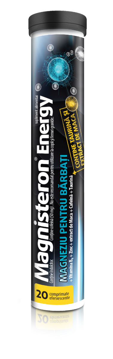 Magnisteron Energy, 20 comprimate, Aflofarm