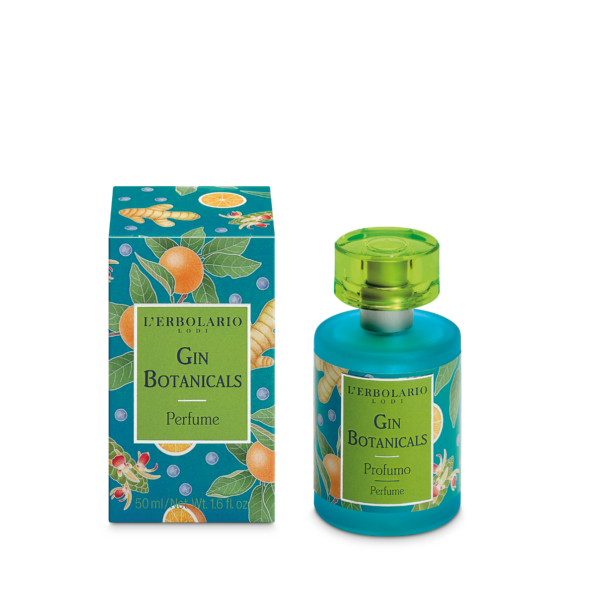 L'Erbolario Apa de parfum Gin Botanicals, 50ml