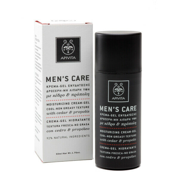 Gel-crema hidratant Men, 50ml, Apivita