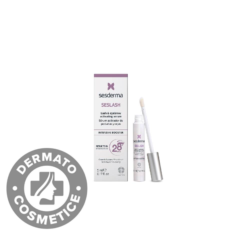 Ser activator pentru cresterea genelor si sprancenelor Seslash, 5ml, Sesderma