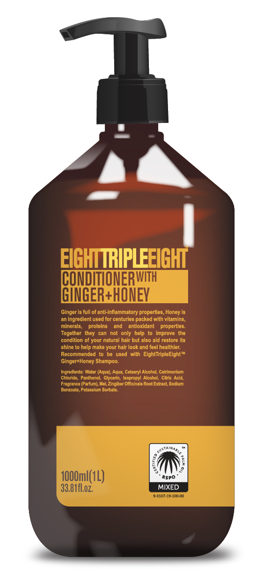Balsam cu ghimbir si miere, 1000ml, Eight Triple Eight