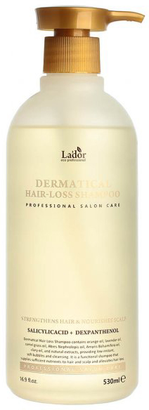 Sampon pentru caderea parului Hair-Loss Dermatical, 530ml, La'dor