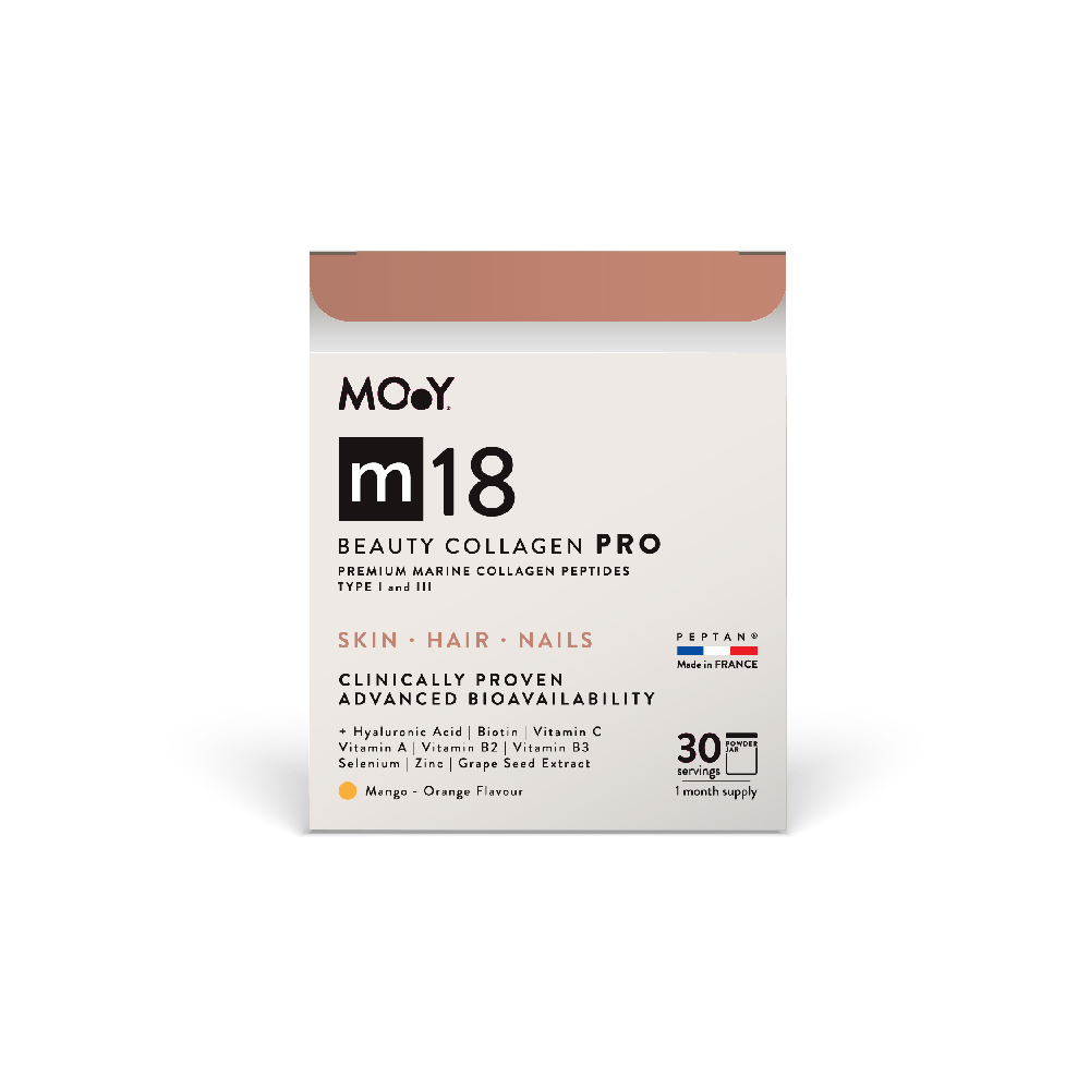 Colagen marin Beauty M18 cu aroma de mango si portocale, 240g, Molecules of Youth