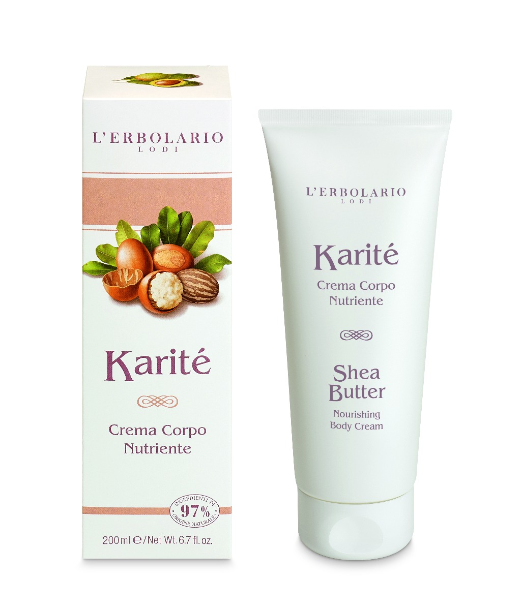 L'Erbolario Crema de corp nutritiva cu unt de shea, 200ml