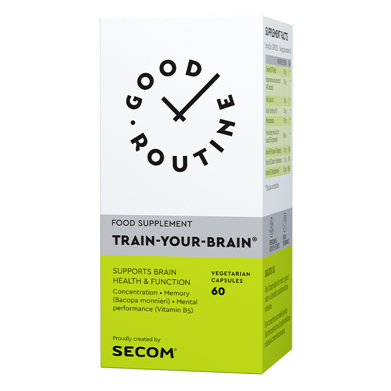 Train Your Brain Good Routine, 60 capsule, Secom