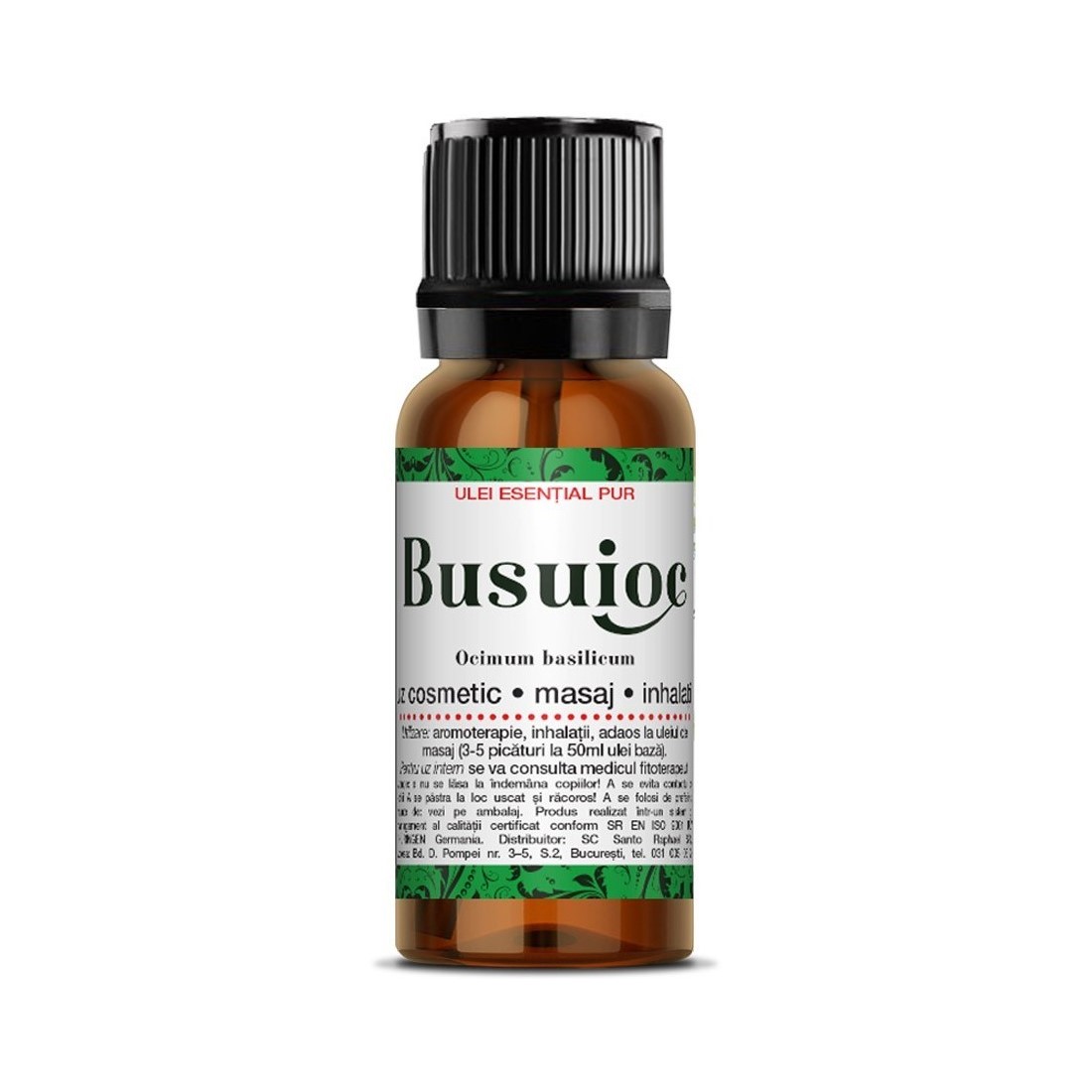 Ulei esential de busuioc, 10ml, Steaua Divina