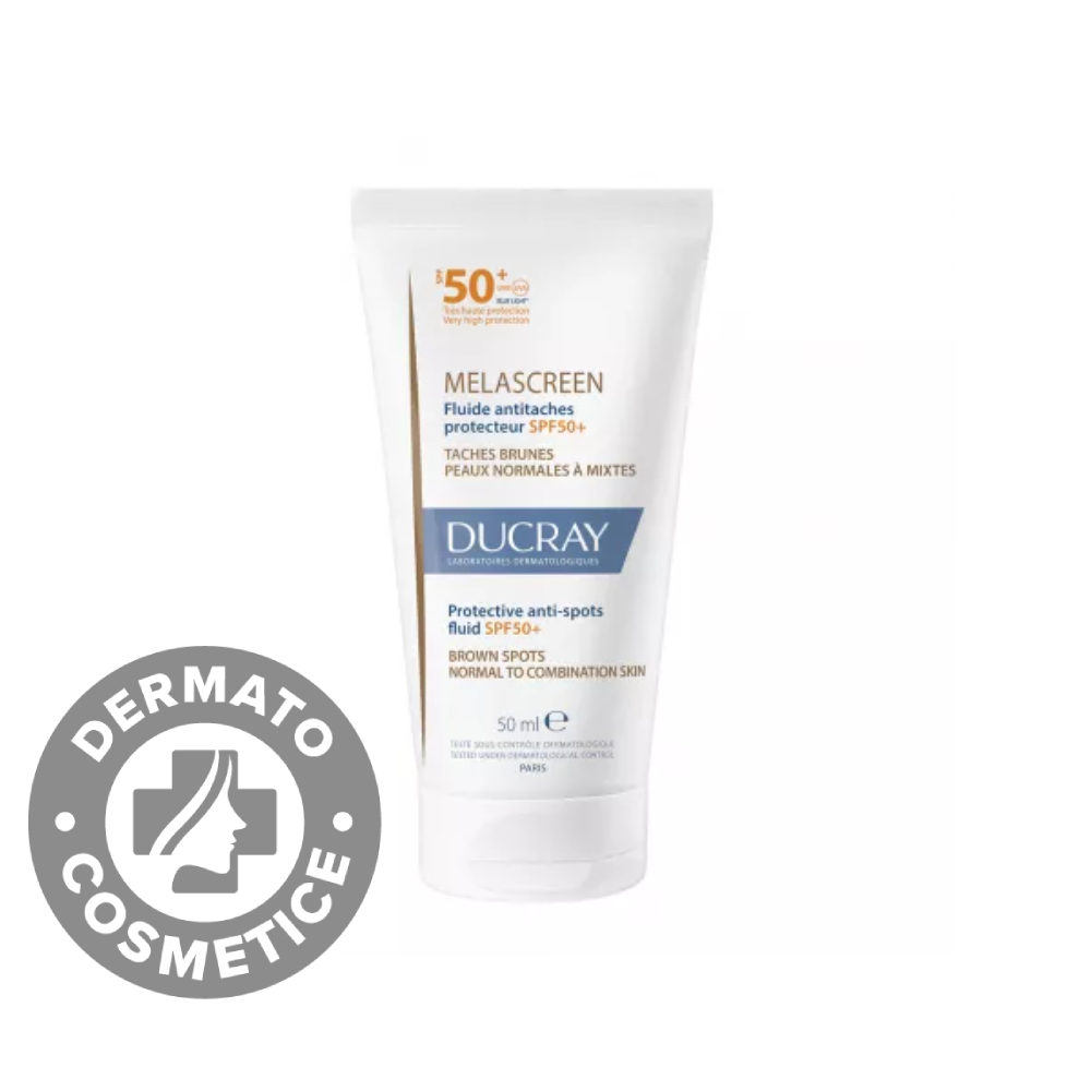 Fluid de fata anti-pete cu SPF50+ Melascreen, 50ml, Ducray