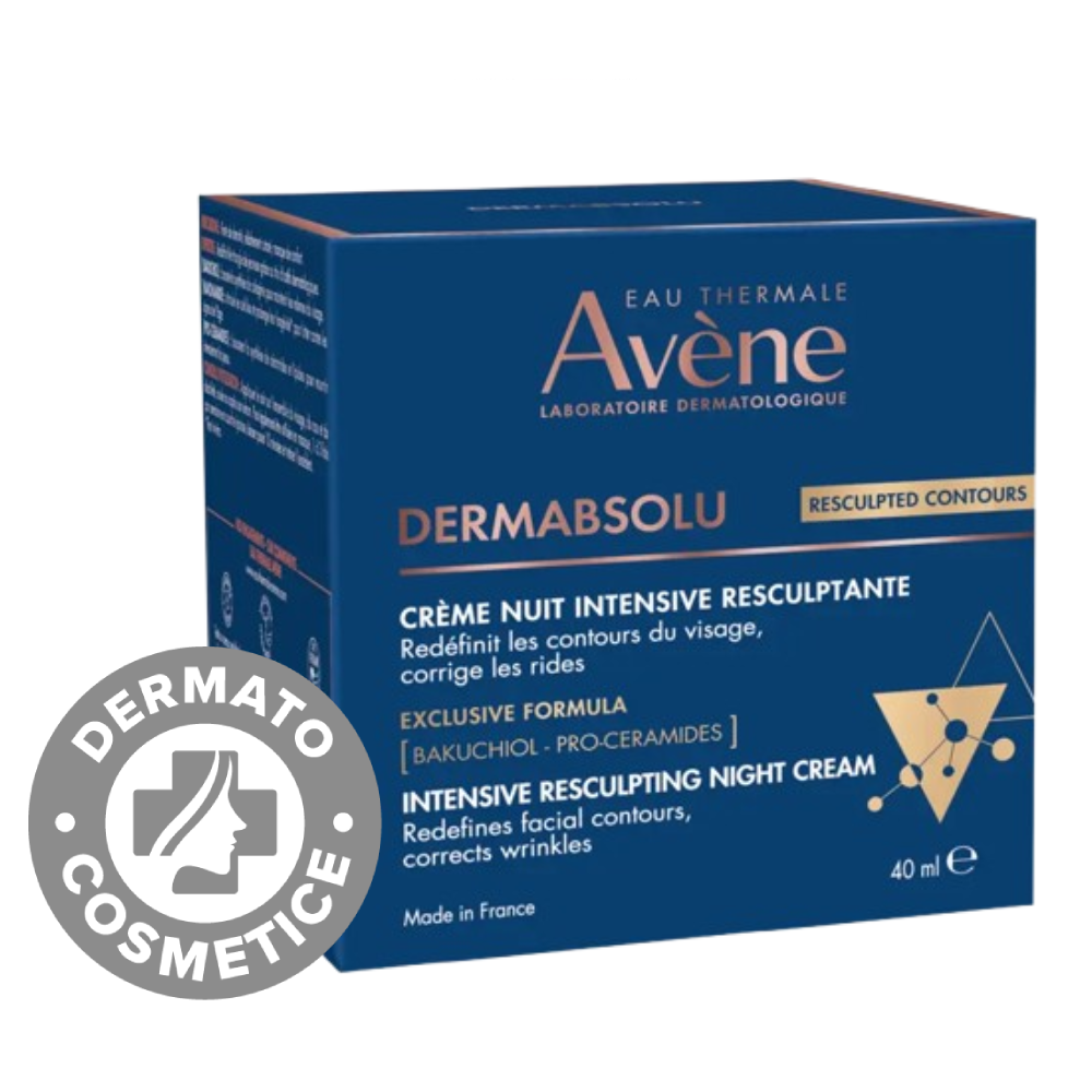 Crema de noapte intensiva pentru conturul fetei DermAbsolu, 40ml, Avene