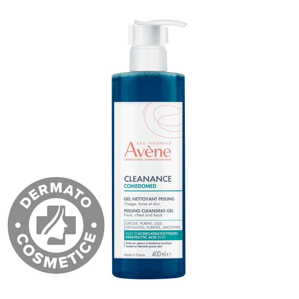 Gel de curatare exfoliant Cleanance Comedomed, 400ml, Avene