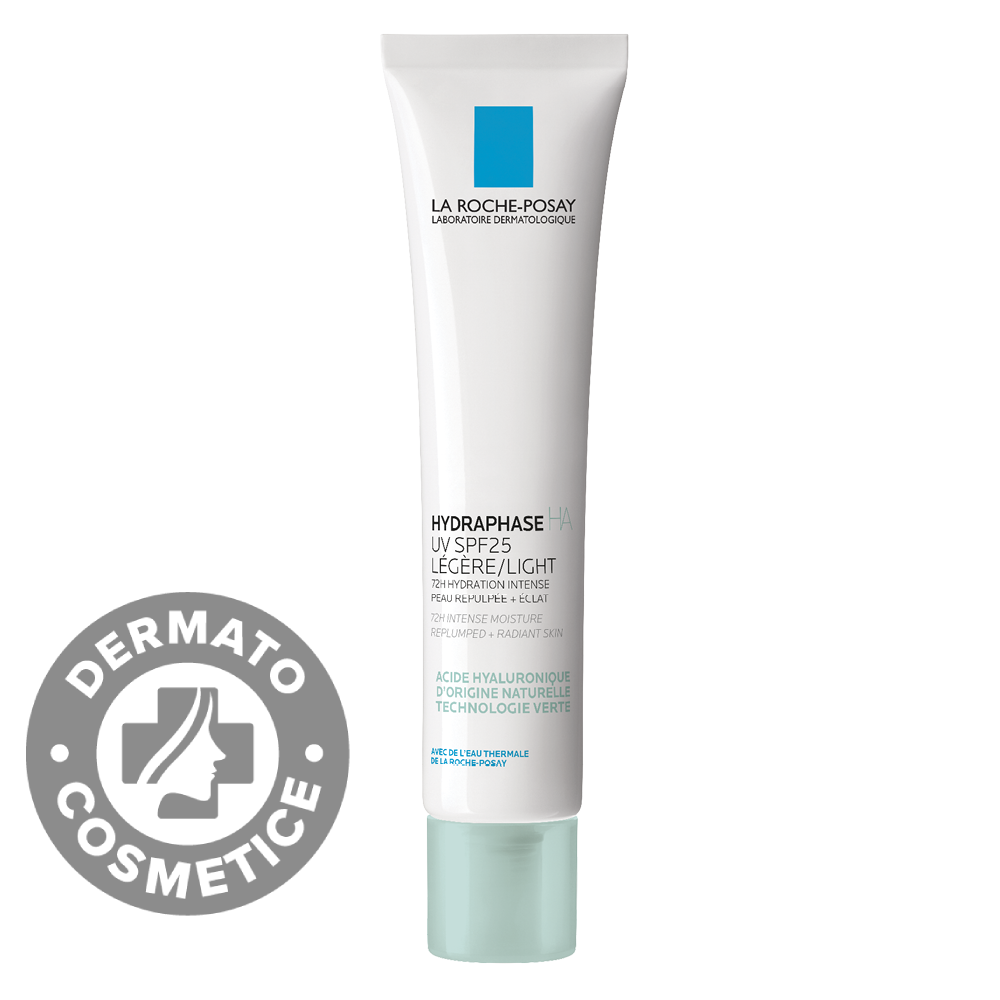 Crema hidratanta Hydraphase HA UV cu SPF 25 ten normal sau mixt, 40ml, La Roche-Posay