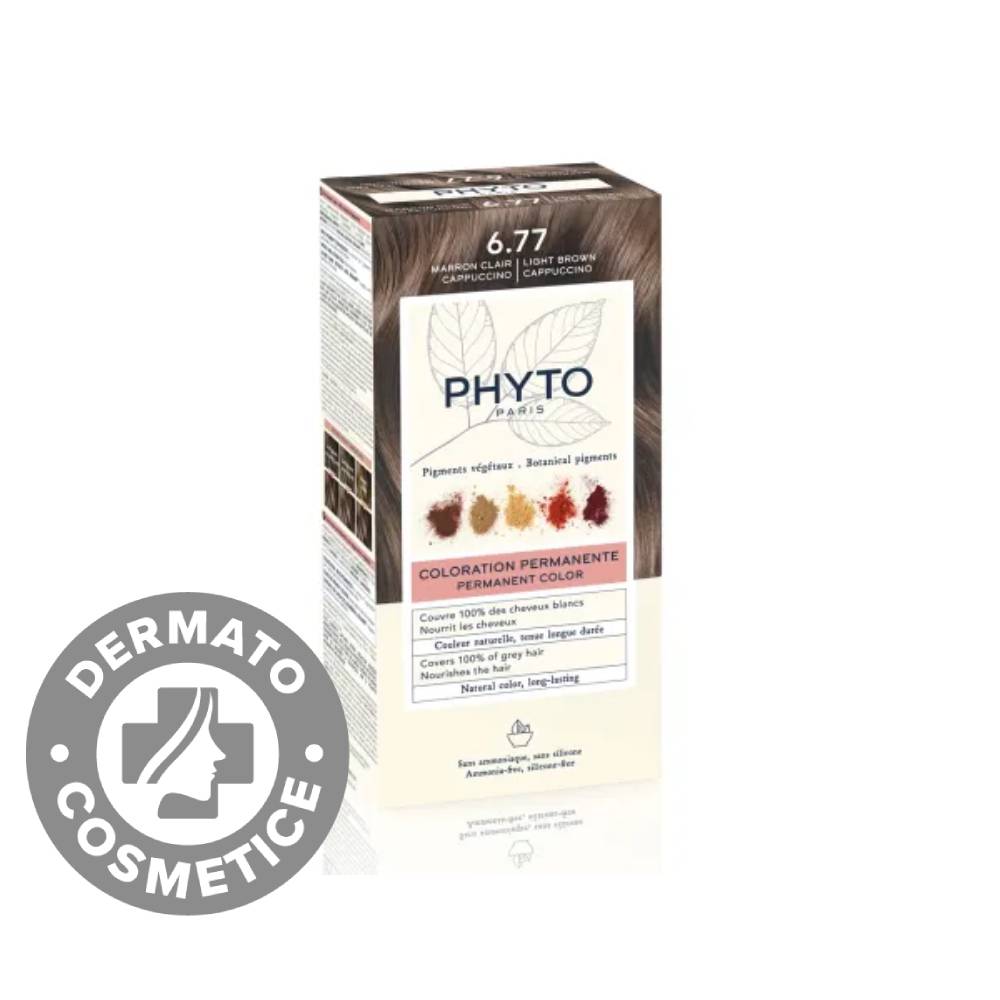 Vopsea par 6.77 Light Brown Phytocolor, 50ml, Phyto