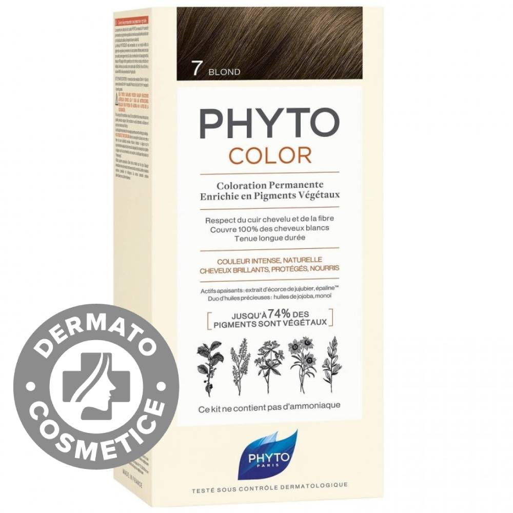 Vopsea par 7 Blond Phytocolor, 50ml, Phyto