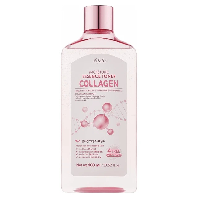 Toner hidratant cu colagen, 400ml, Esfolio