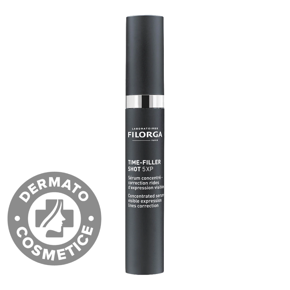 Ser intensiv impotriva ridurilor de expresie Time Filler Shot 5XP, 15ml, Filorga