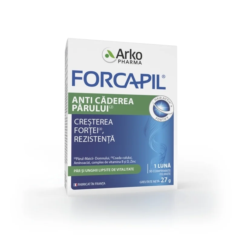Forcapil anti caderea parului, 30 comprimate